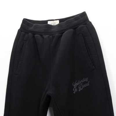 Yesterday is Dead Core Flare Sweatpants Black