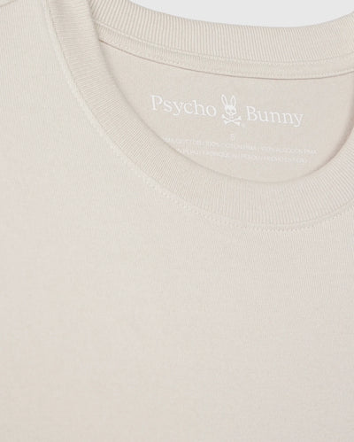 PSYCHO BUNNY  DANBY OVERSIZED TEE - B6U359B2TS