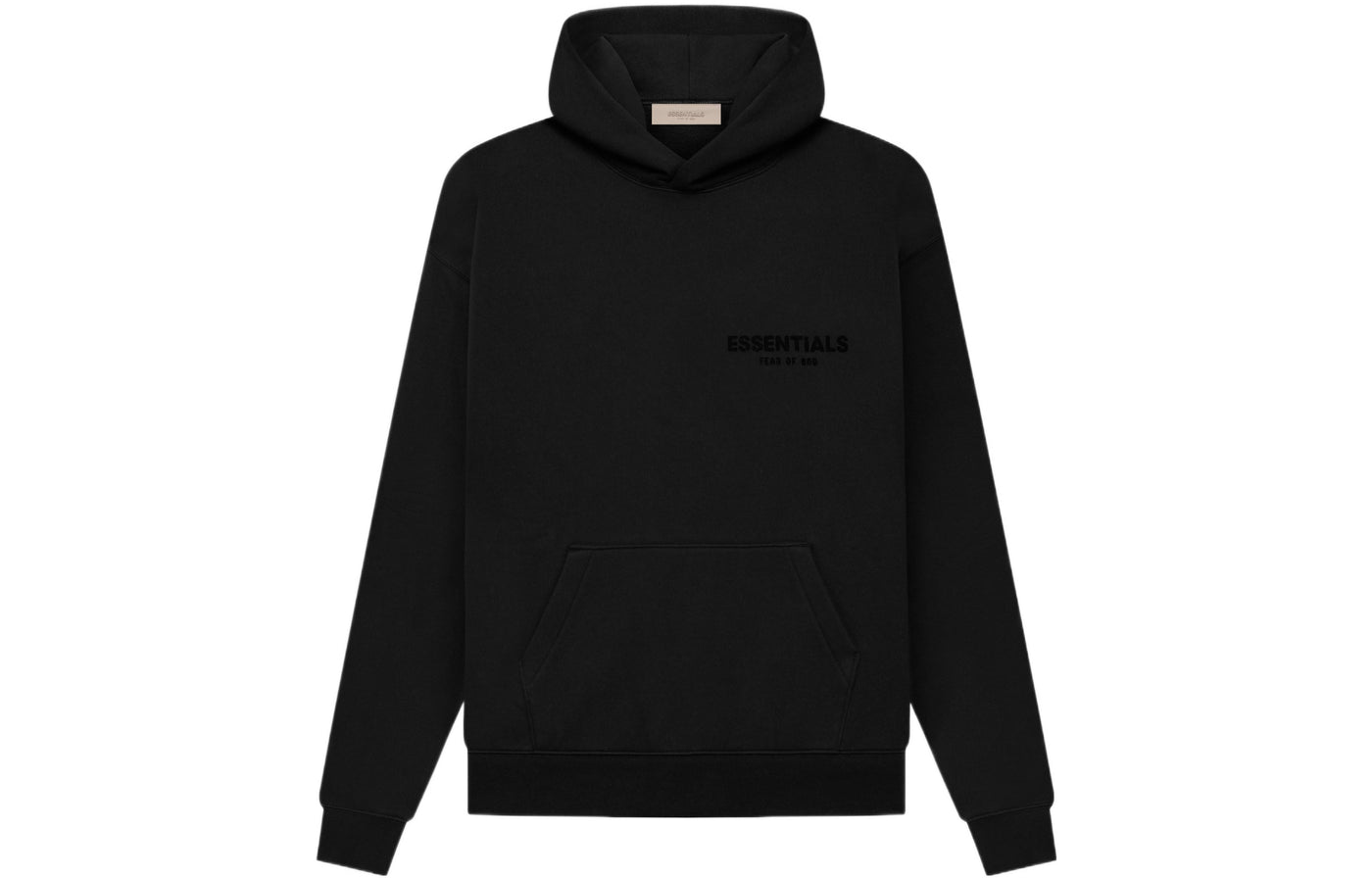 Fear of God Essentials SS22 Stretch Limo Hoodie 'Black' FOG-SS22-555