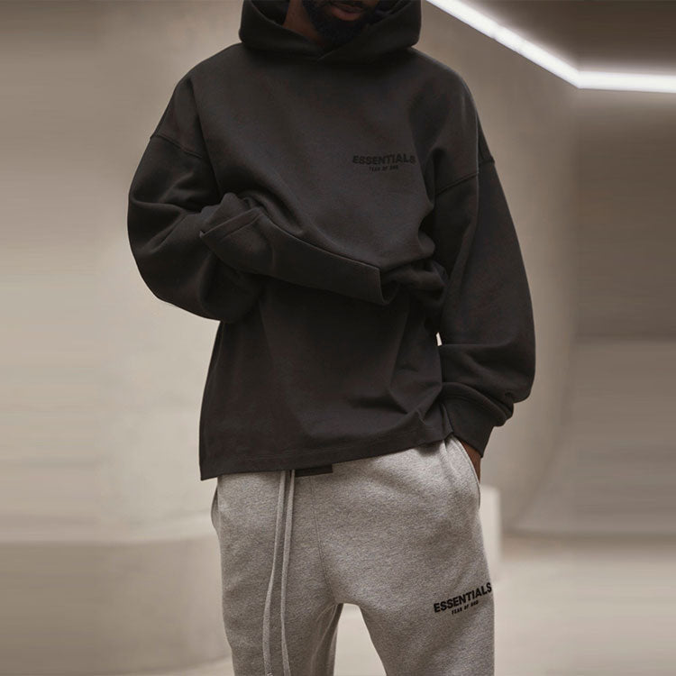 Fear of God Essentials SS22 Stretch Limo Hoodie 'Black' FOG-SS22-555