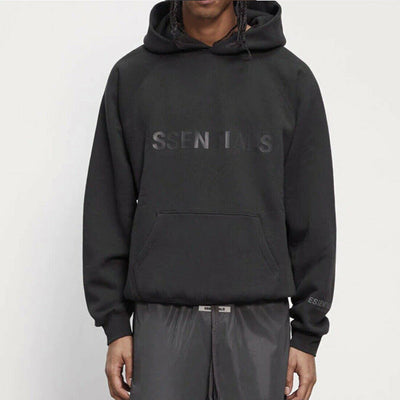 Fear of God Essentials SS20 Logo Hoodie 'Black' FOG-SS20-402