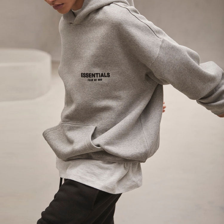 Fear of God Essentials Hoodie 'Dark 2024 Oatmeal'