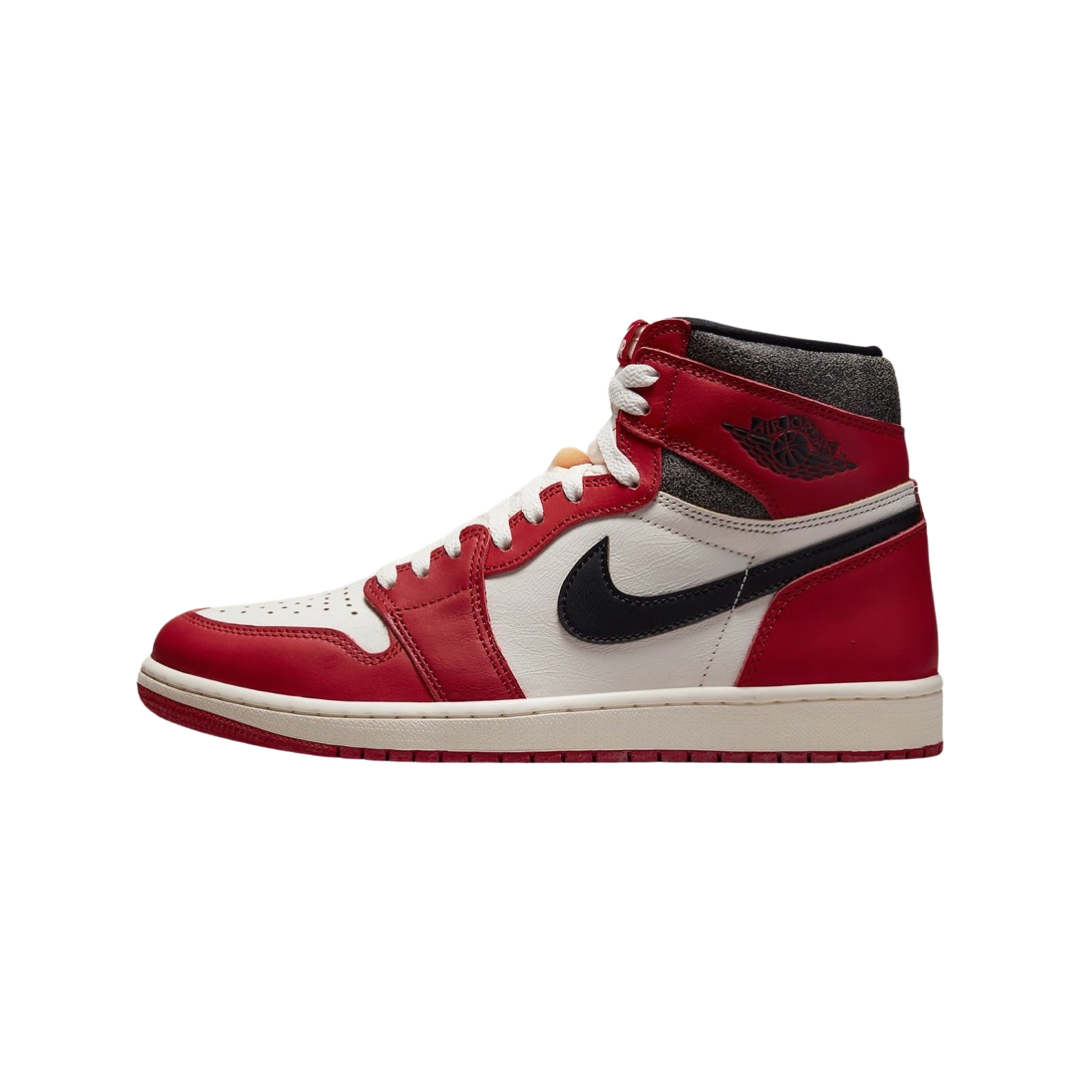 Air Jordan 1 High OG Retro GS Lost and Found Varsity Red Black Sail Muslin