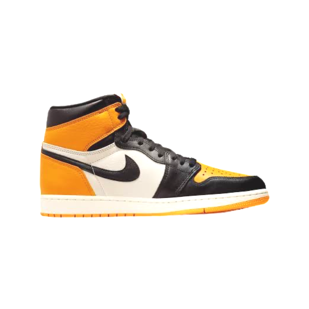 Air Jordan 1 High GS Yellow Taxi Black White