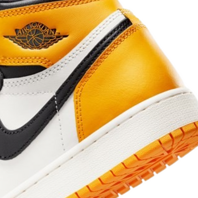 Air Jordan 1 High GS Yellow Taxi Black White